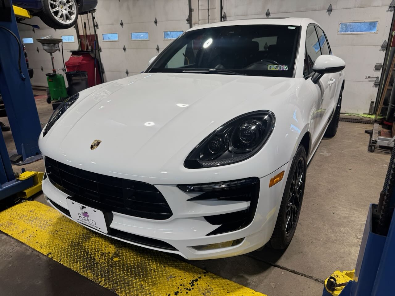 Ceramic coating on luxury vehicle at Rayco Motor Sports in Wilkes-Barre PA